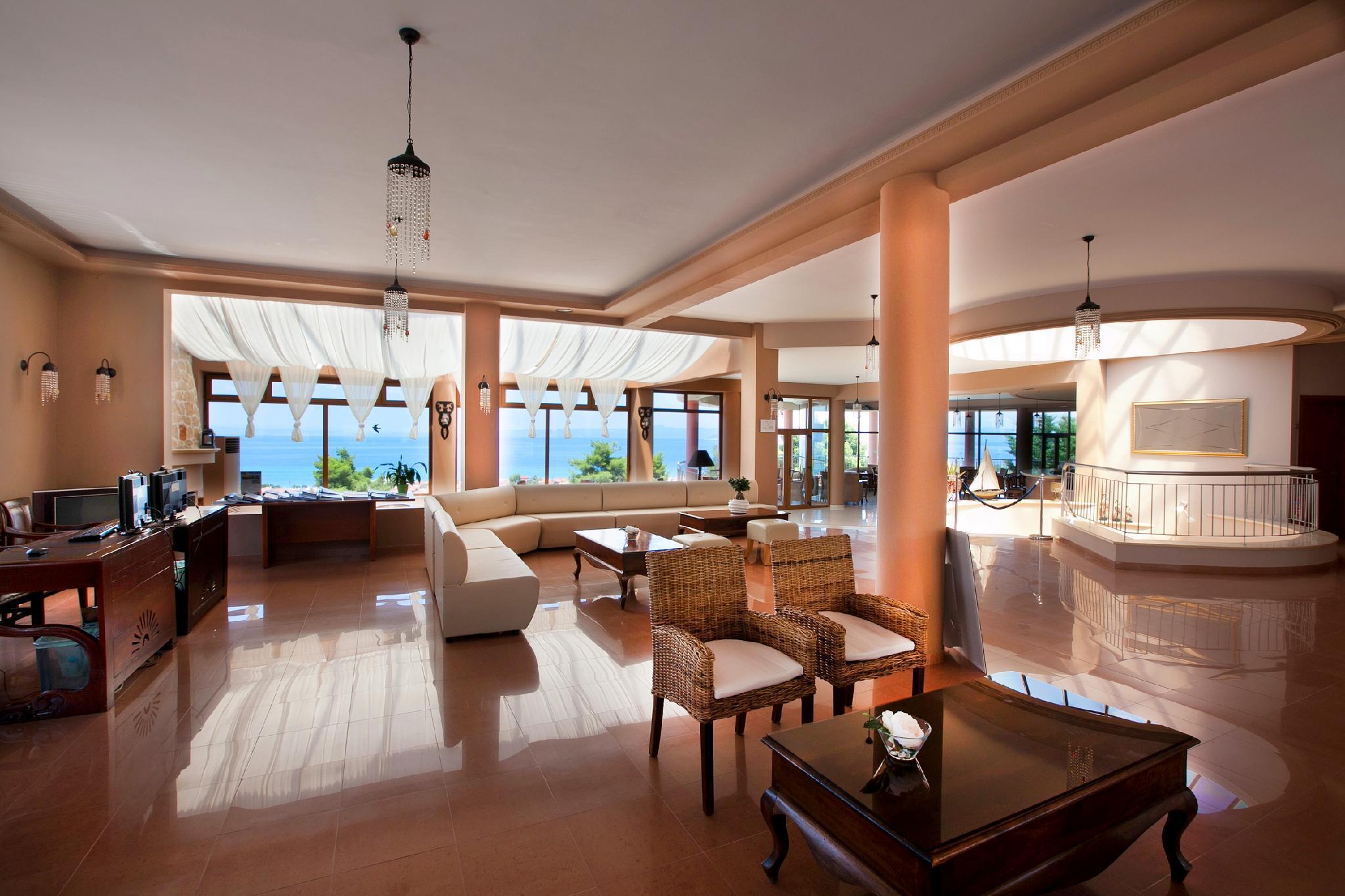 Alia Palace Hotel - Adults Only 16+ Chalkidiki Exterior photo Lobby