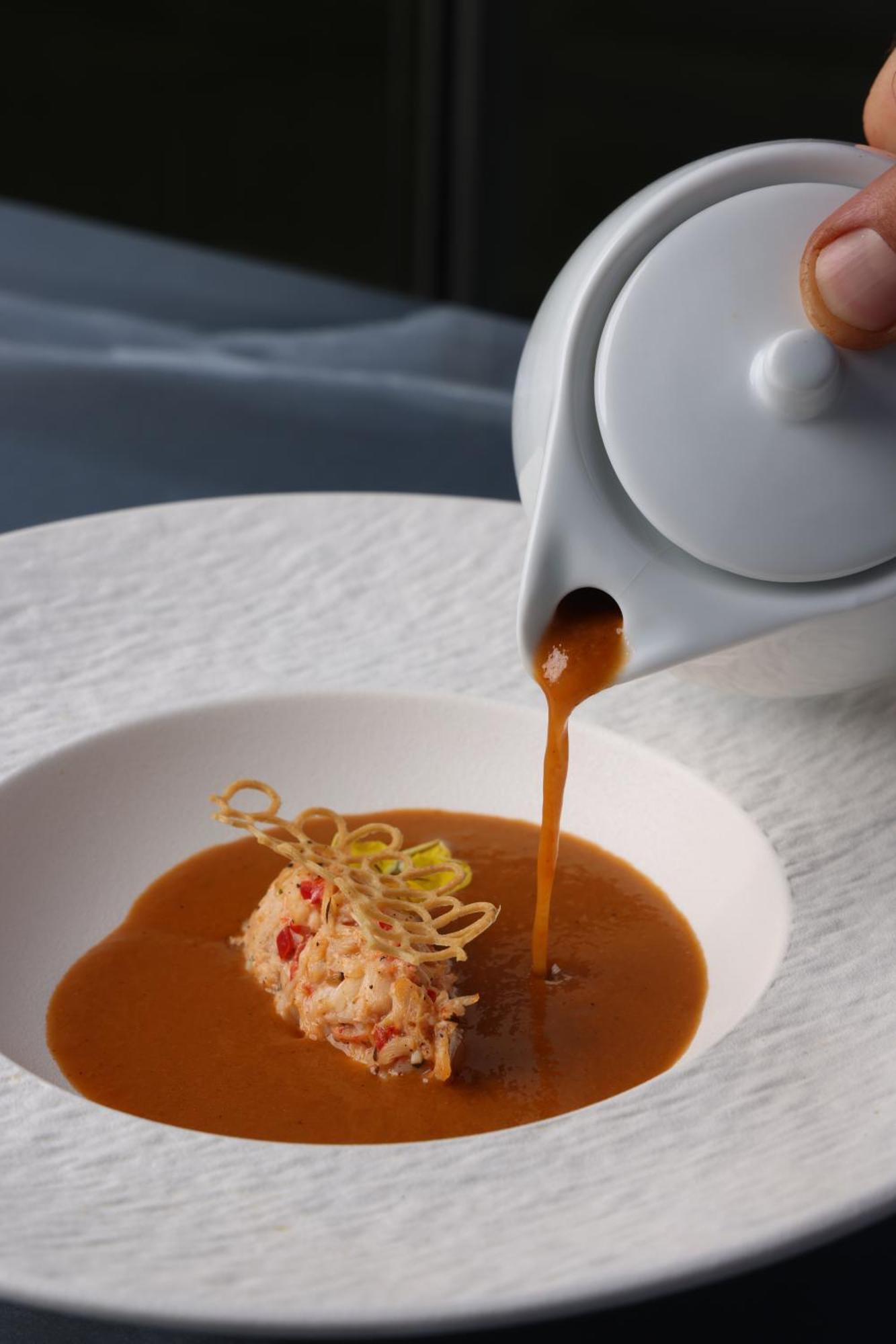 Alia Palace Hotel - Adults Only 16+ Chalkidiki Exterior photo Soy sauce being poured